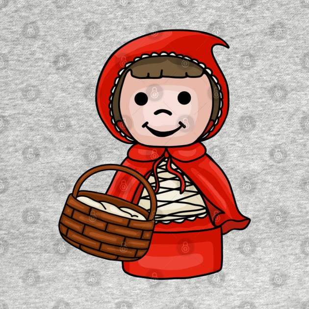 Cute Little Red Riding Hood by Slightly Unhinged